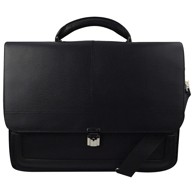 GALKO Torba za notebook 17" muška 13-0529-1007, kožna, crna